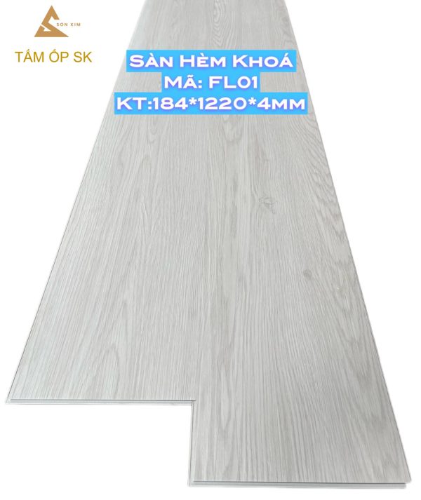 Sàn Nhựa Hèm Khóa Đế Cao Su SK - FL01 - SAN NHUA HEM KHOA SK 3