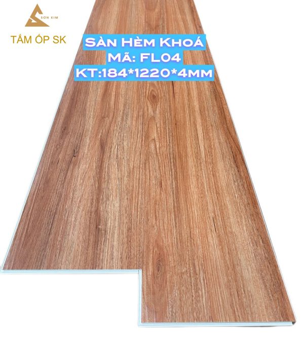 Sàn Nhựa Hèm Khóa Đế Cao Su SK - FL04 - SAN NHUA HEM KHOA SK 7